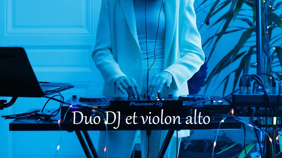 Duo DJ et violon alto